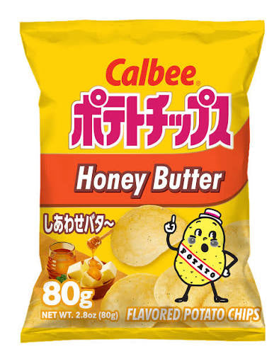 Calbee Potato Chips - Honey Butter