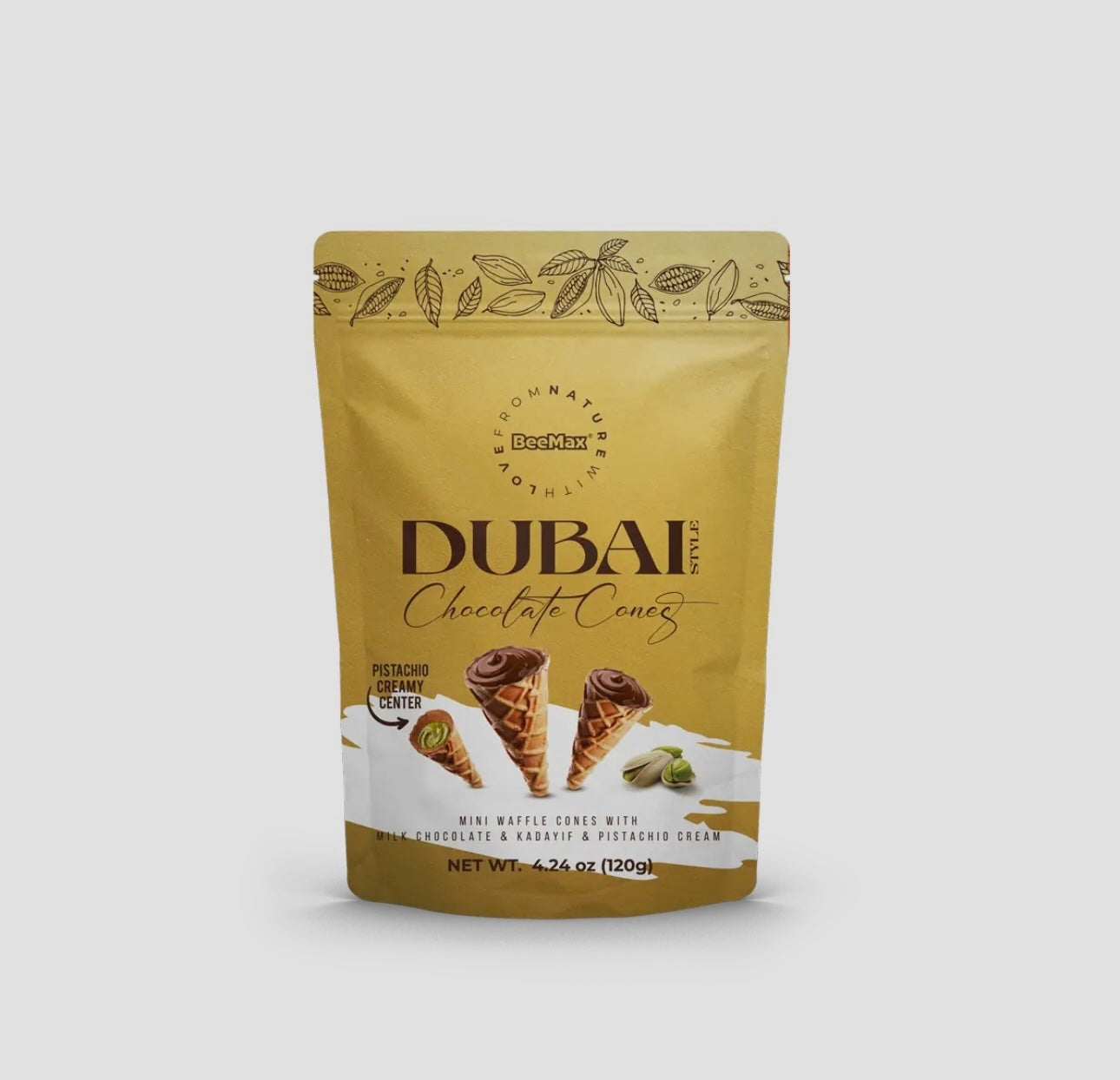 Dubai Chocolate Cones