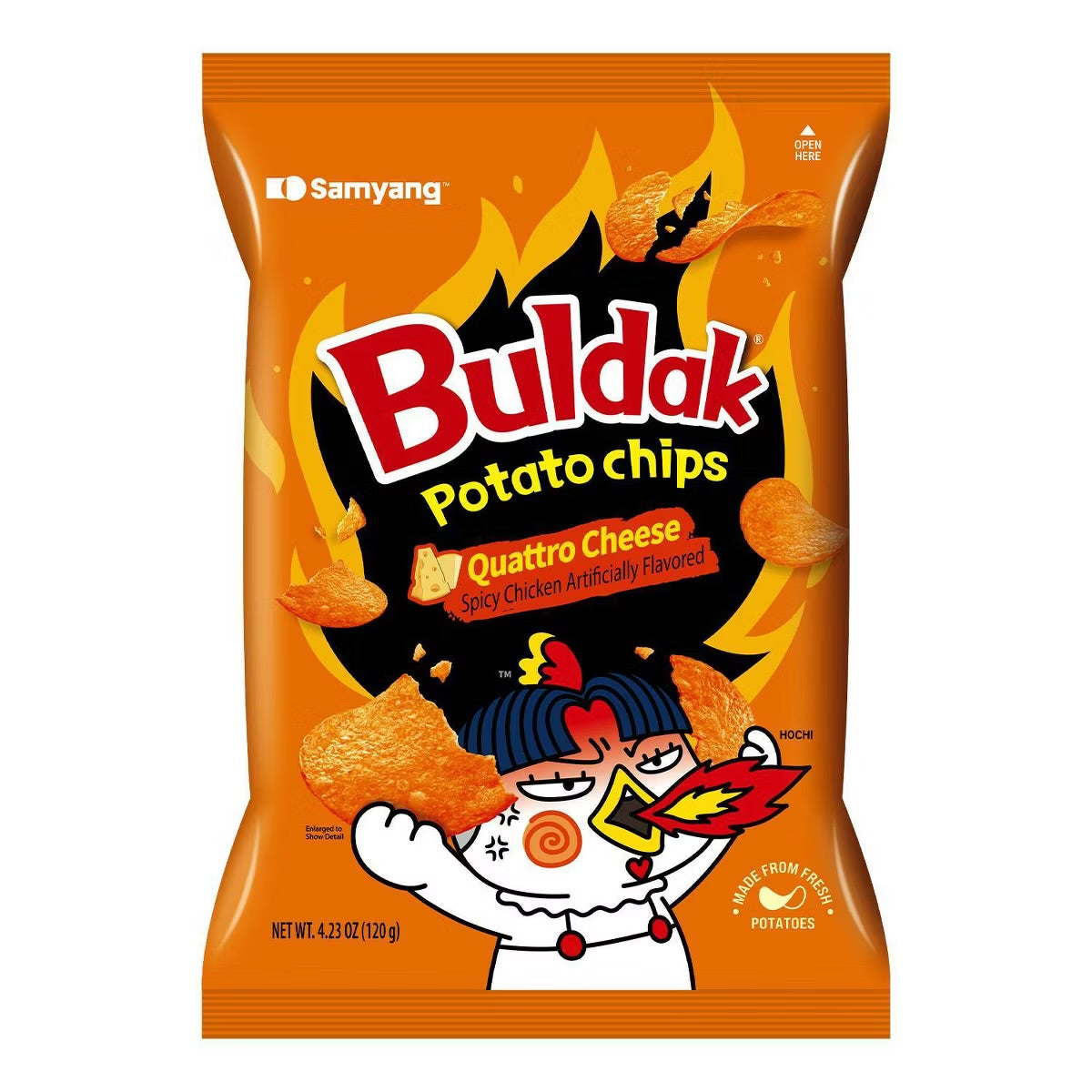 Buldak Chips Quattro Cheese