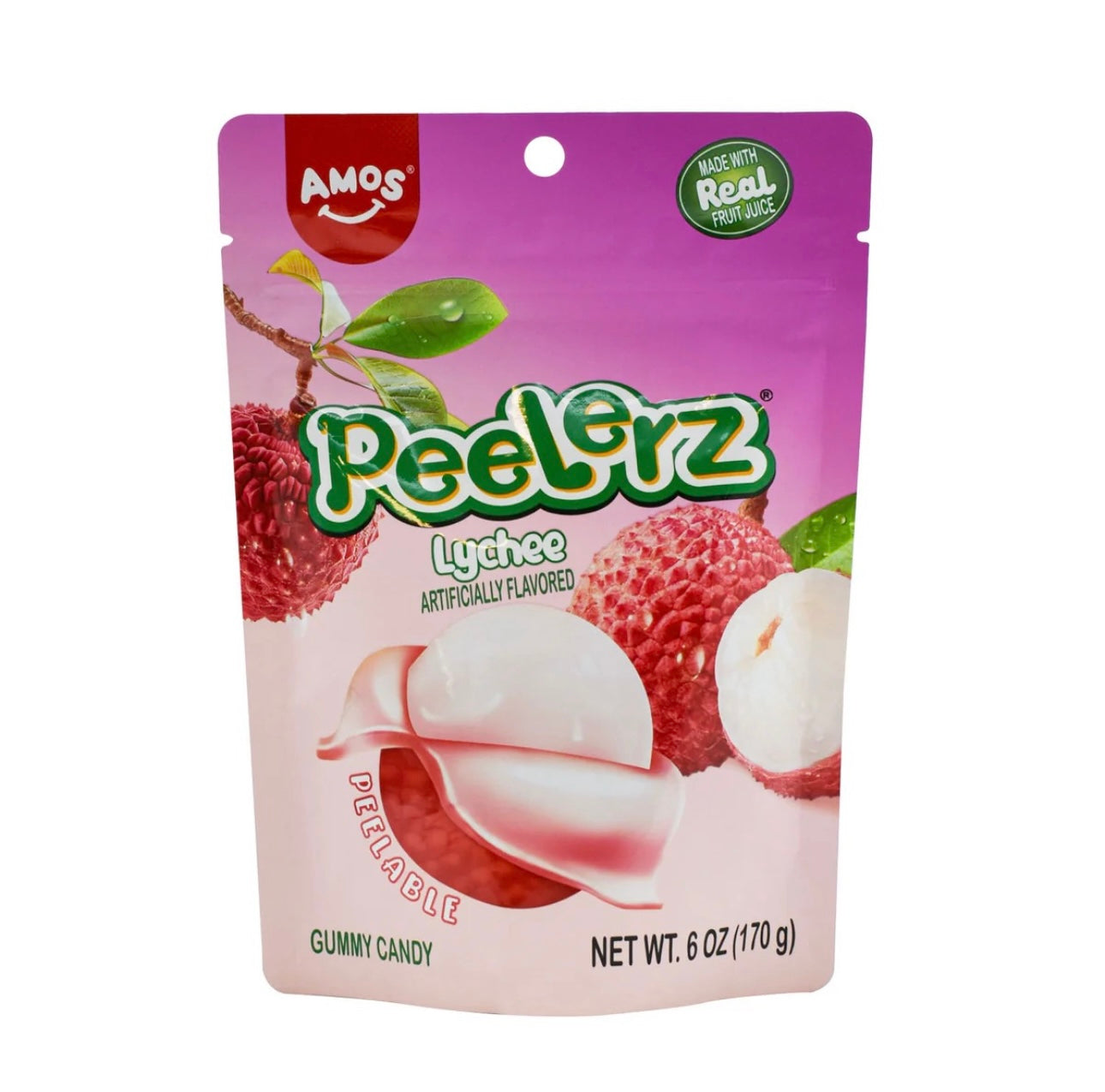 Amos peelerz 6 oz - Lychee