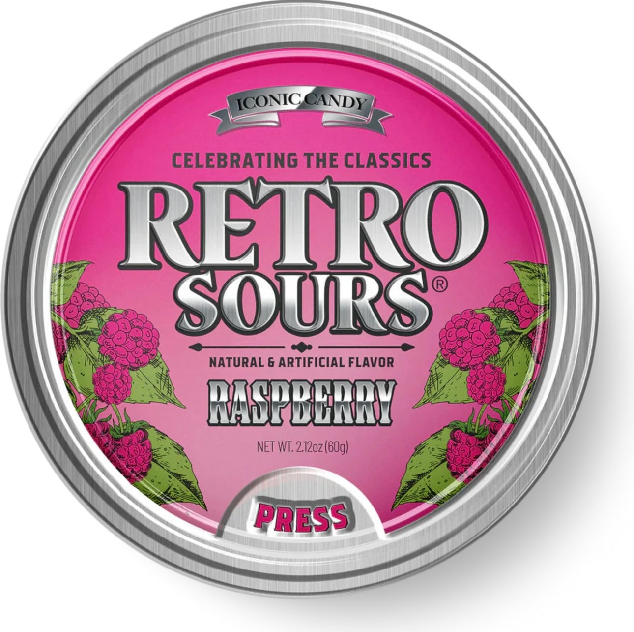 Retro Sours - Raspberry