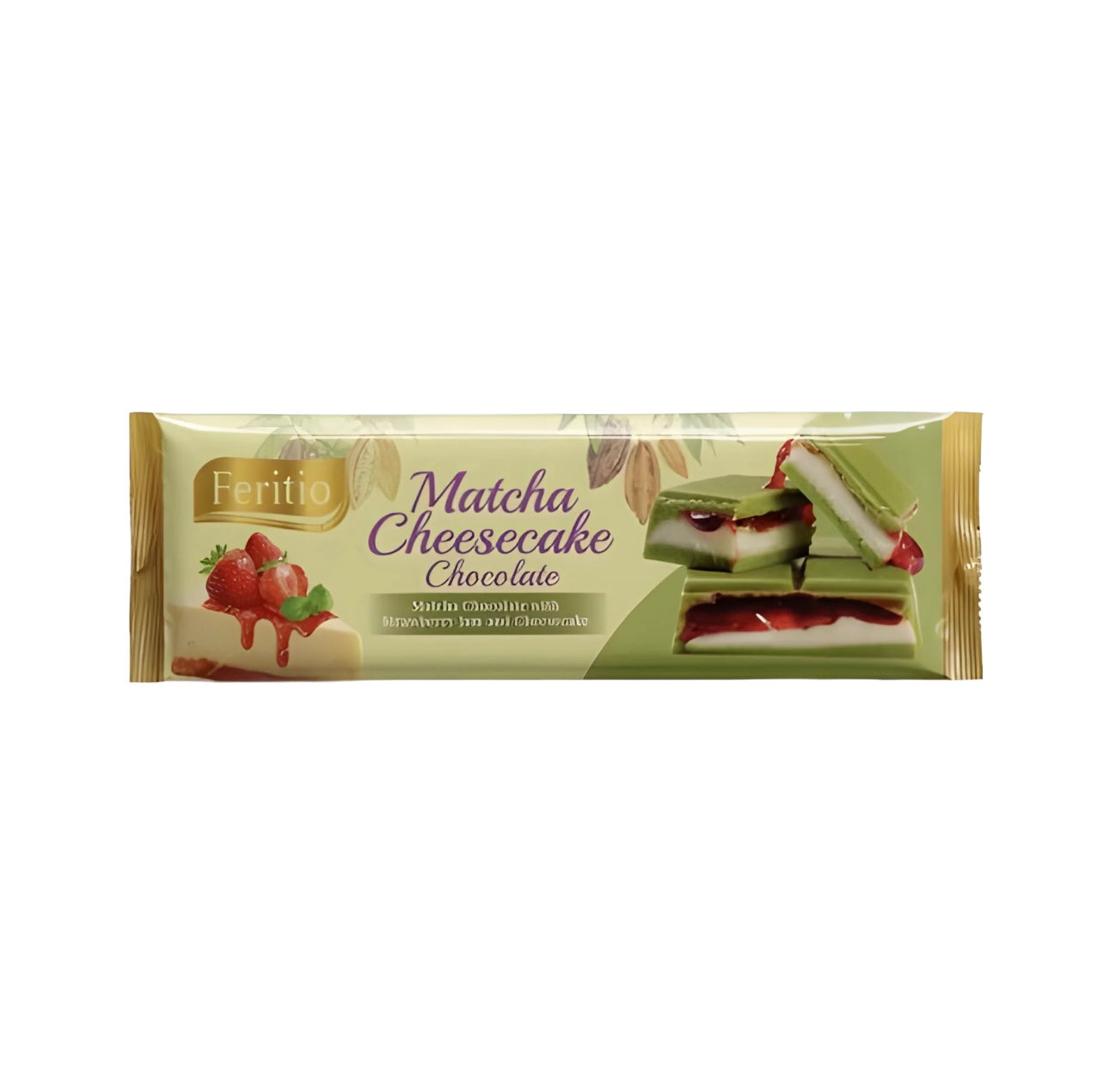 Feritio Matcha Cheesecake Chocolate