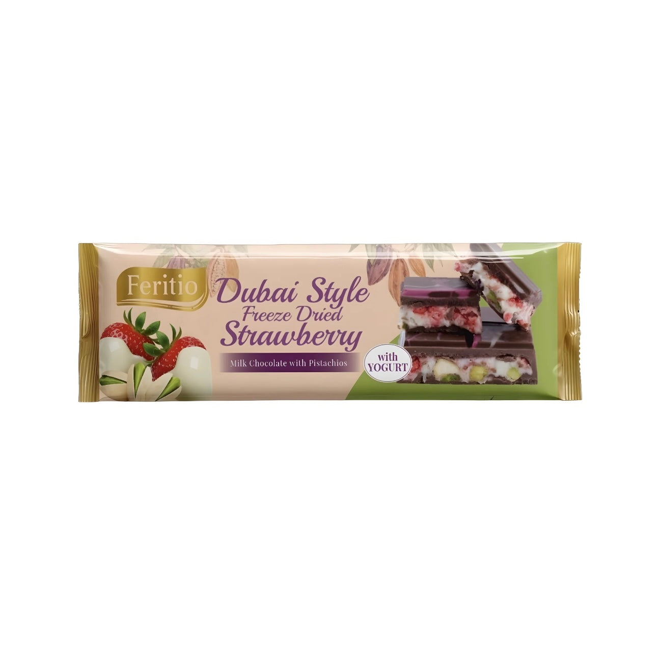 Feritio Dubai Style Freeze Dried Strawberry