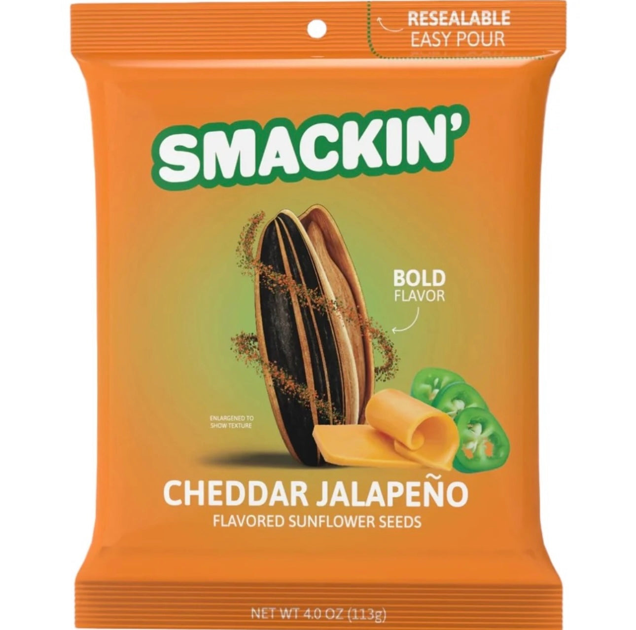 Smackin’ Seeds - Cheddar Jalapeño