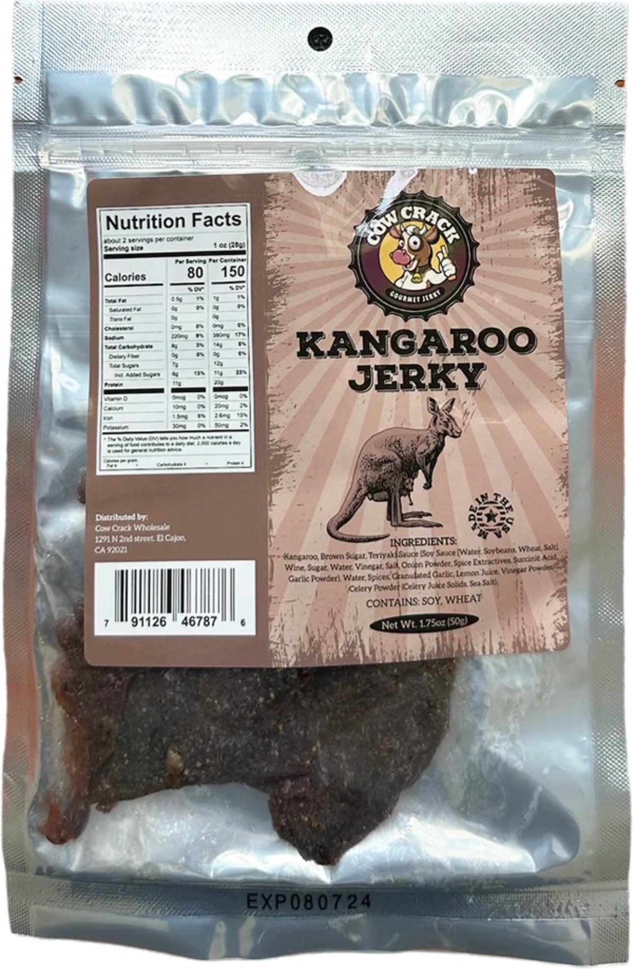 Exotic Kangaroo Jerky
