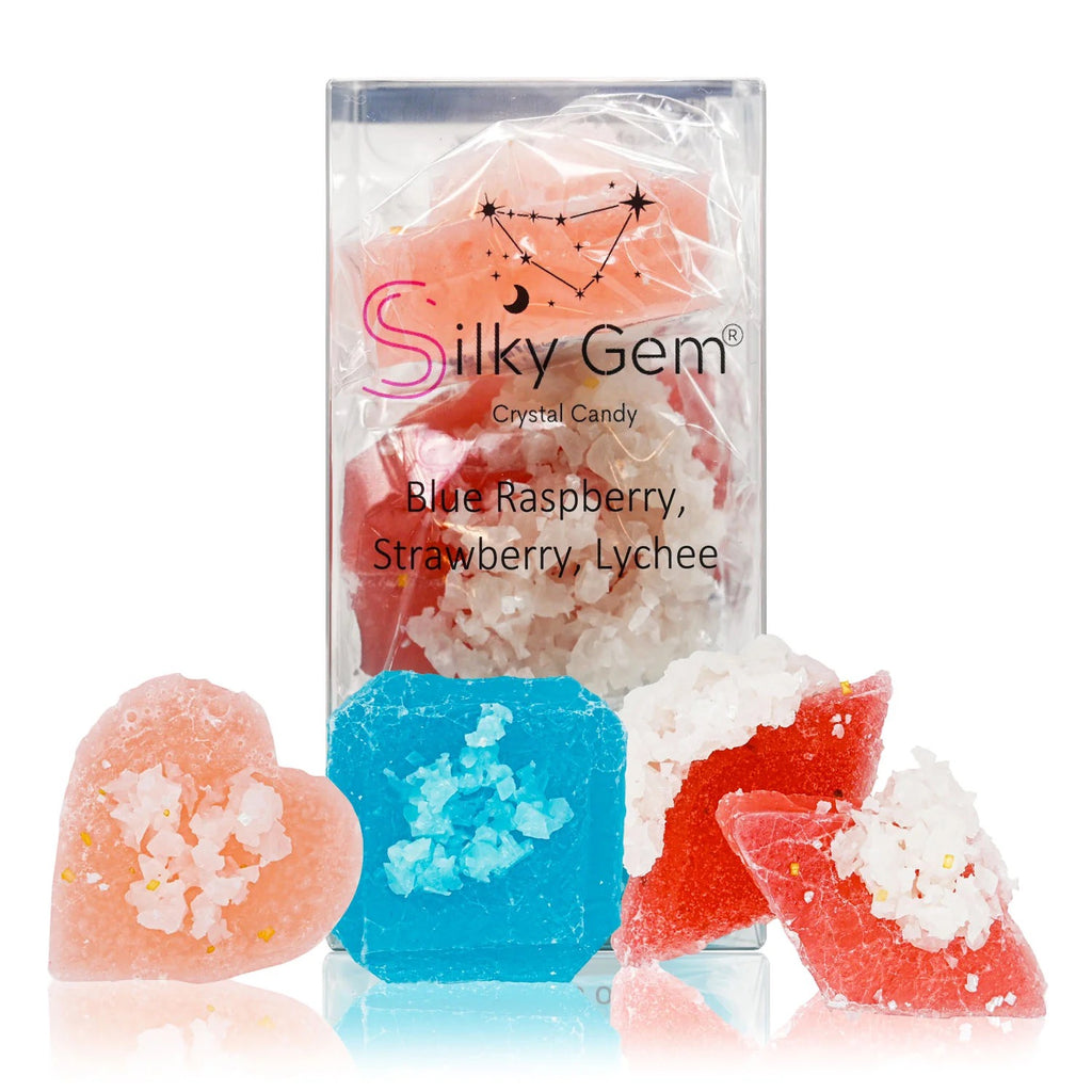Silky Gem Trio - Blue Raspberry, Strawberry, Lychee